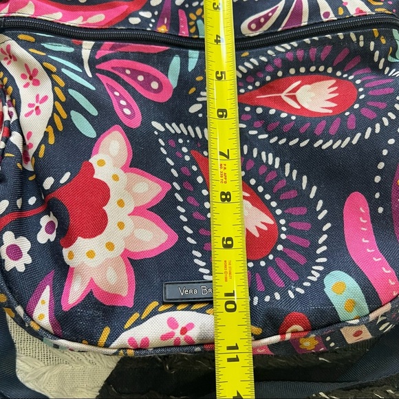 Vera Bradley Trio Zip Hipster Painted Paisley Womens Crossbody Casual Everyday - Picture 7 of 7